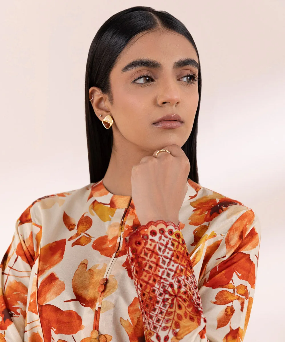 2 Piece - Embroidered Lawn Suit-0U2Tedy24V43