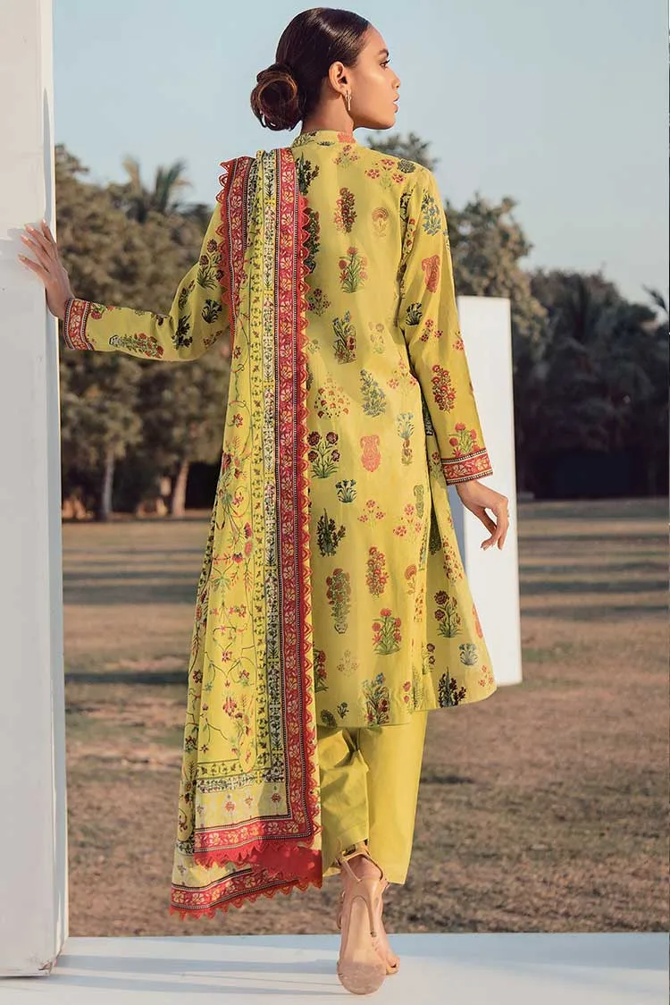 Al Karam - 3 PC Printed Lawn Suit SS022B Spring Summer Lawn Collection Vol 1
