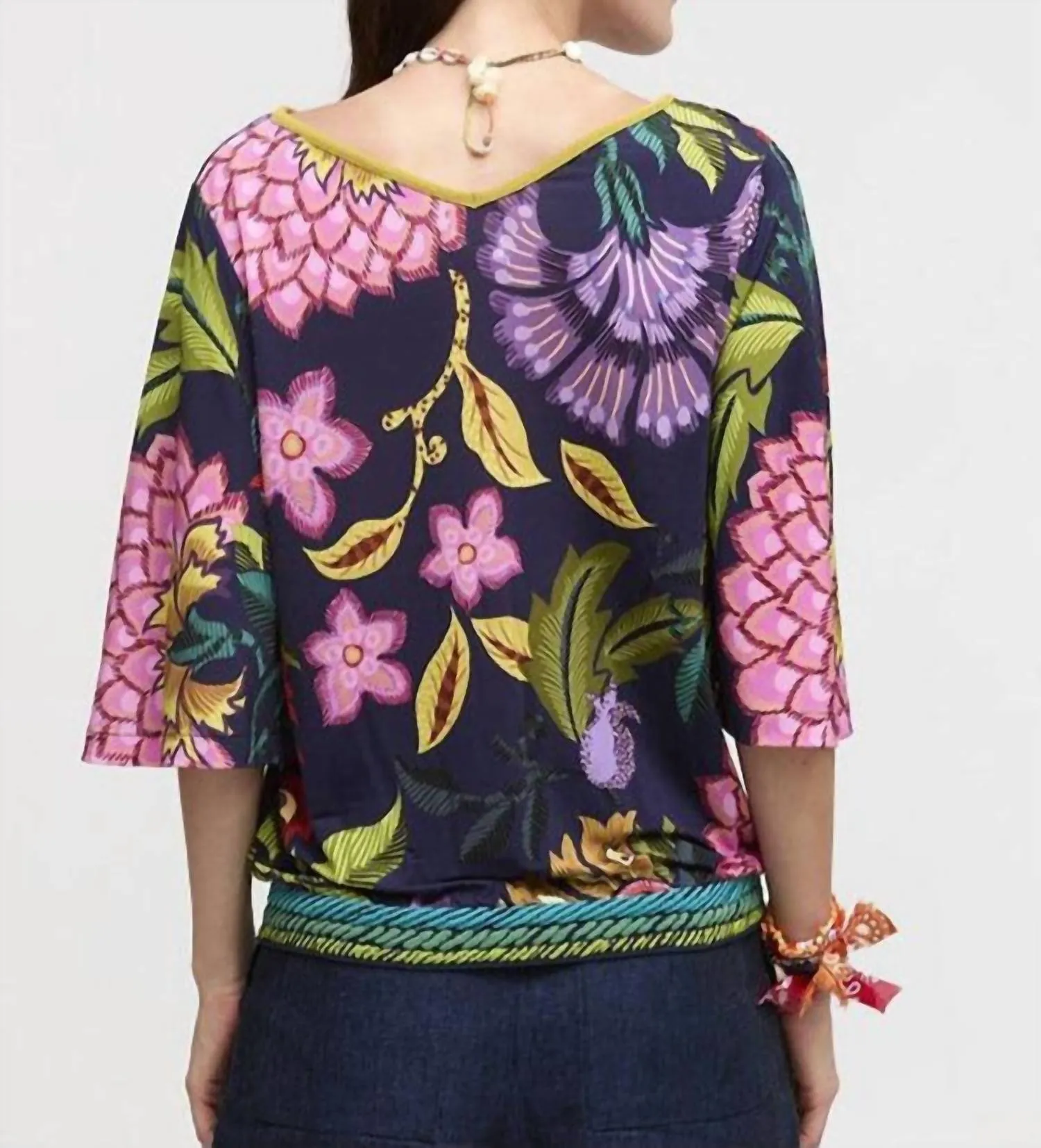 Aldo Martins - Sleeve Printed Top