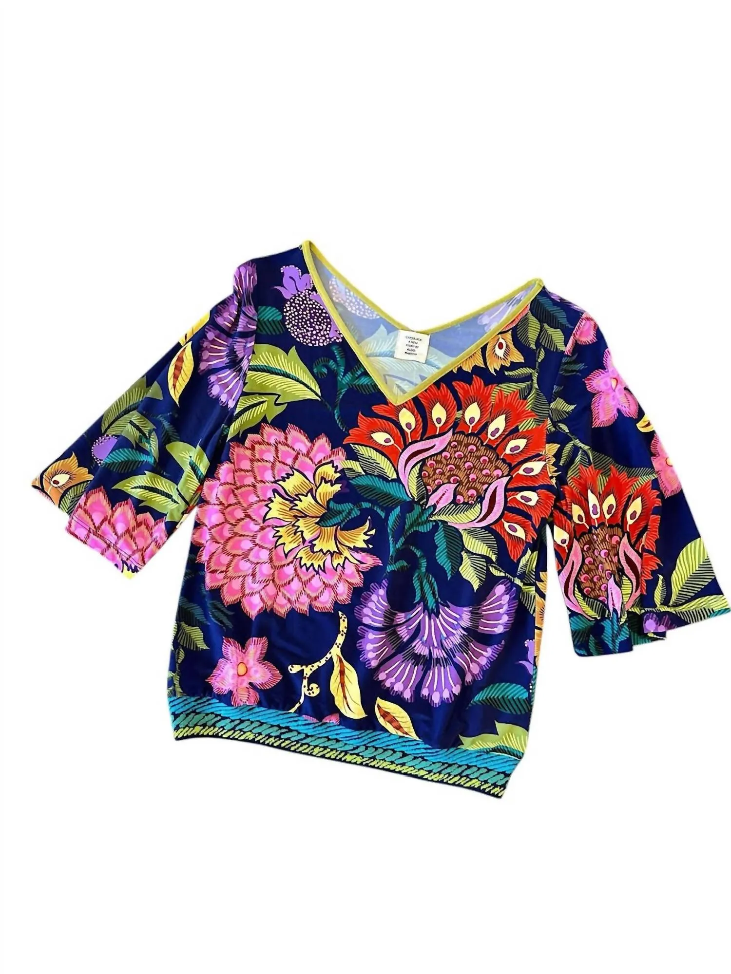 Aldo Martins - Sleeve Printed Top