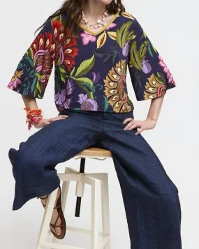 Aldo Martins - Sleeve Printed Top
