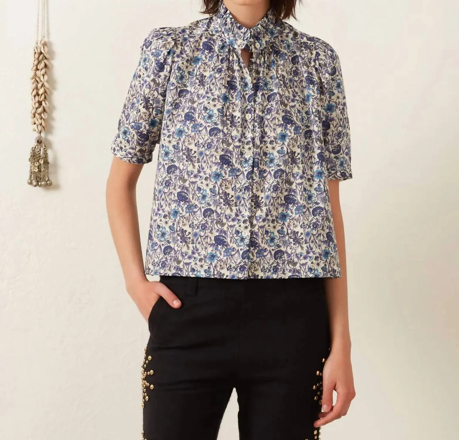 Alix Of Bohemia - Winn Luna Flower Shirt