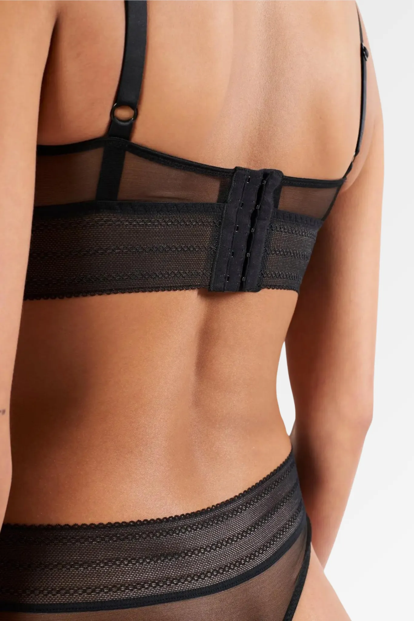 Bare Underwire Longline Bra