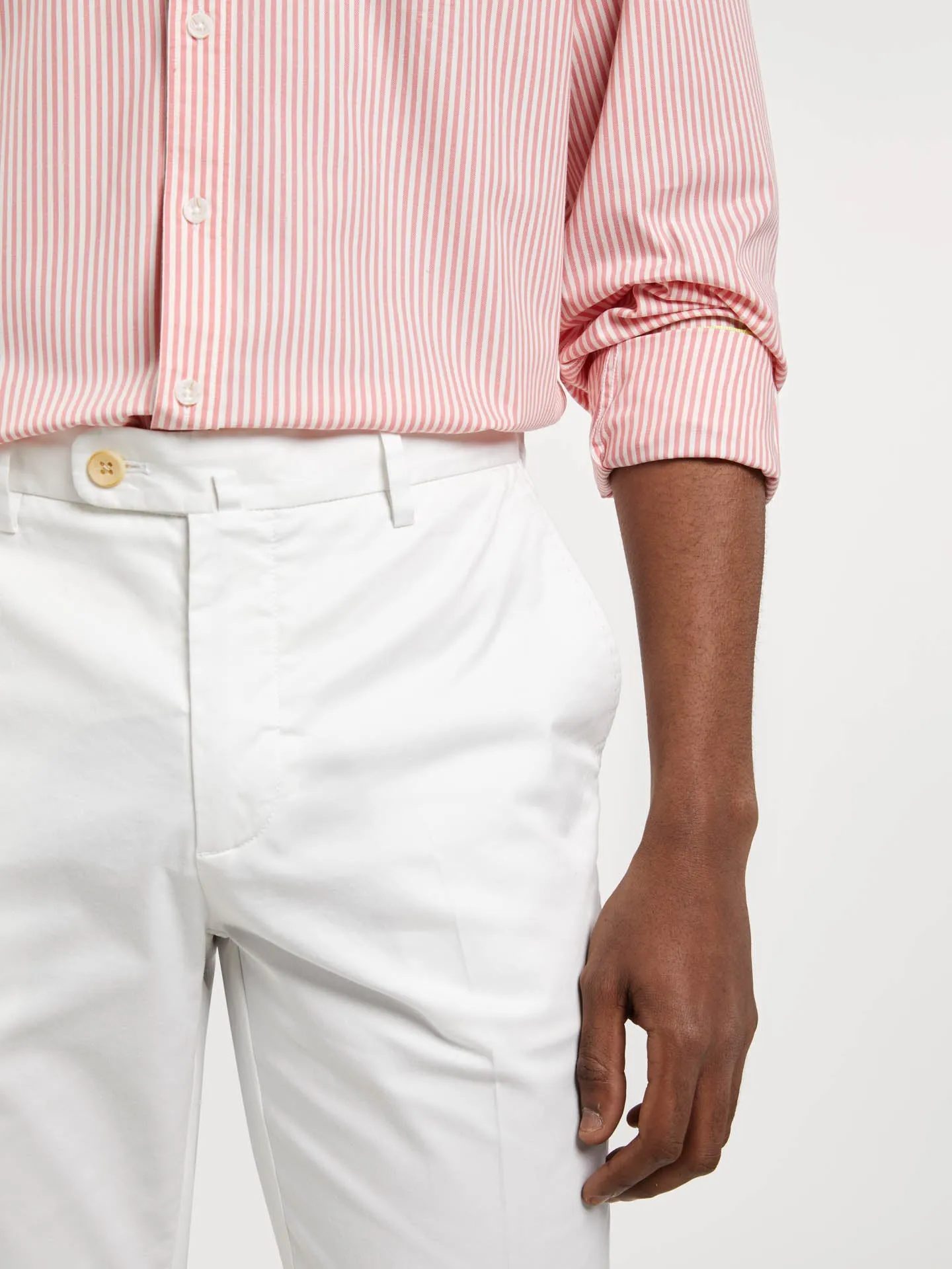Basic Comfort Cotton slim fit Chino Trouser