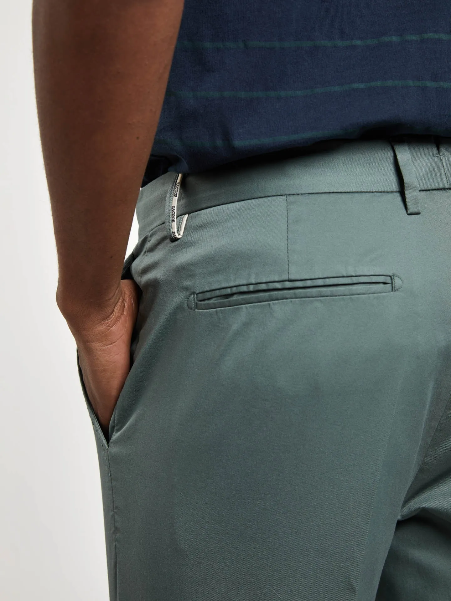 Basic Comfort Cotton slim fit Chino Trouser