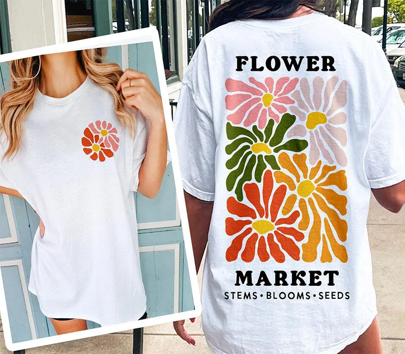 Boho Wildflower Inspirational T-shirt