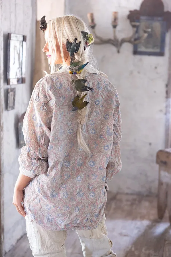 BOYFRIEND SHIRT ACCENT COLLAR - TOP 943