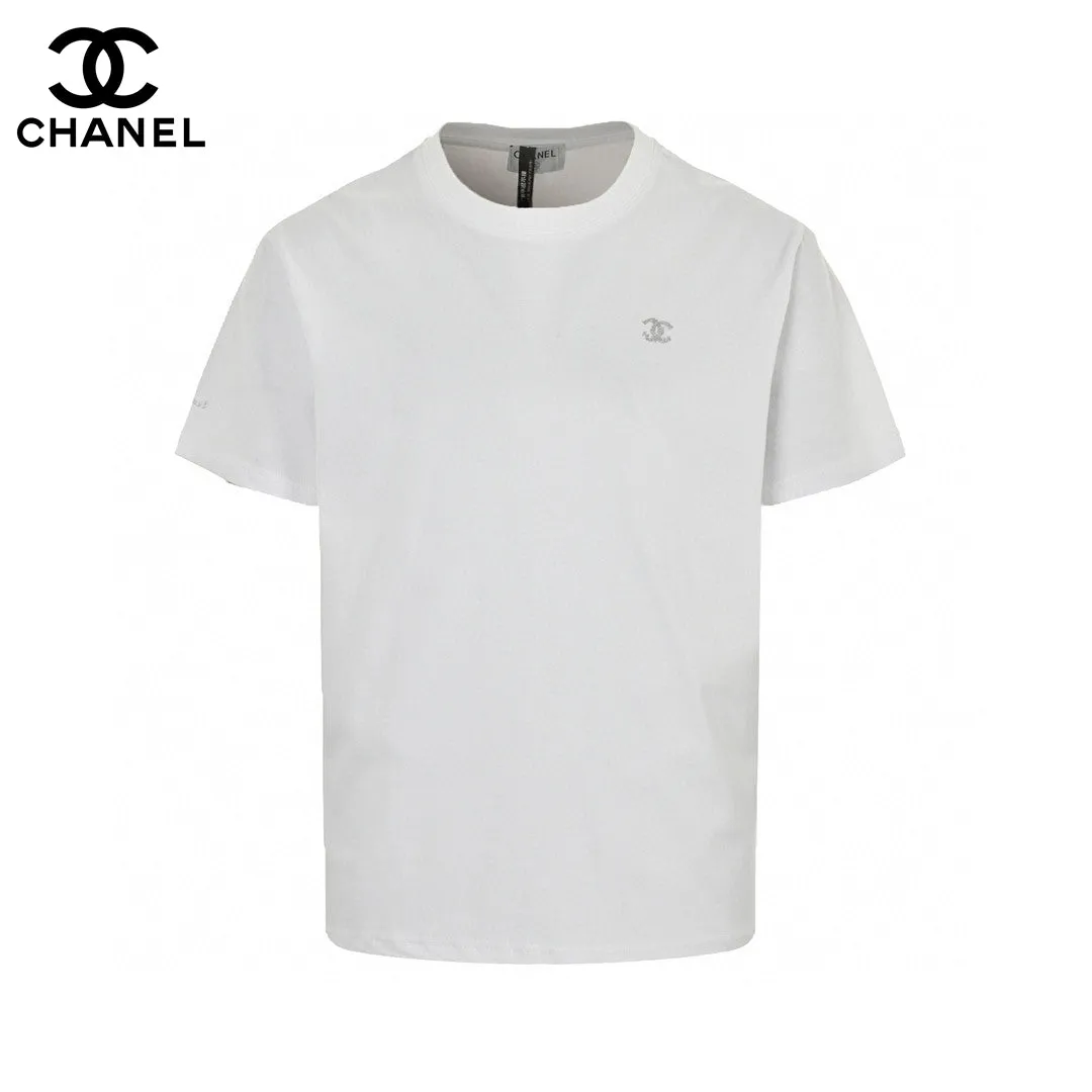 Chanel Classic Logo T-Shirt in White