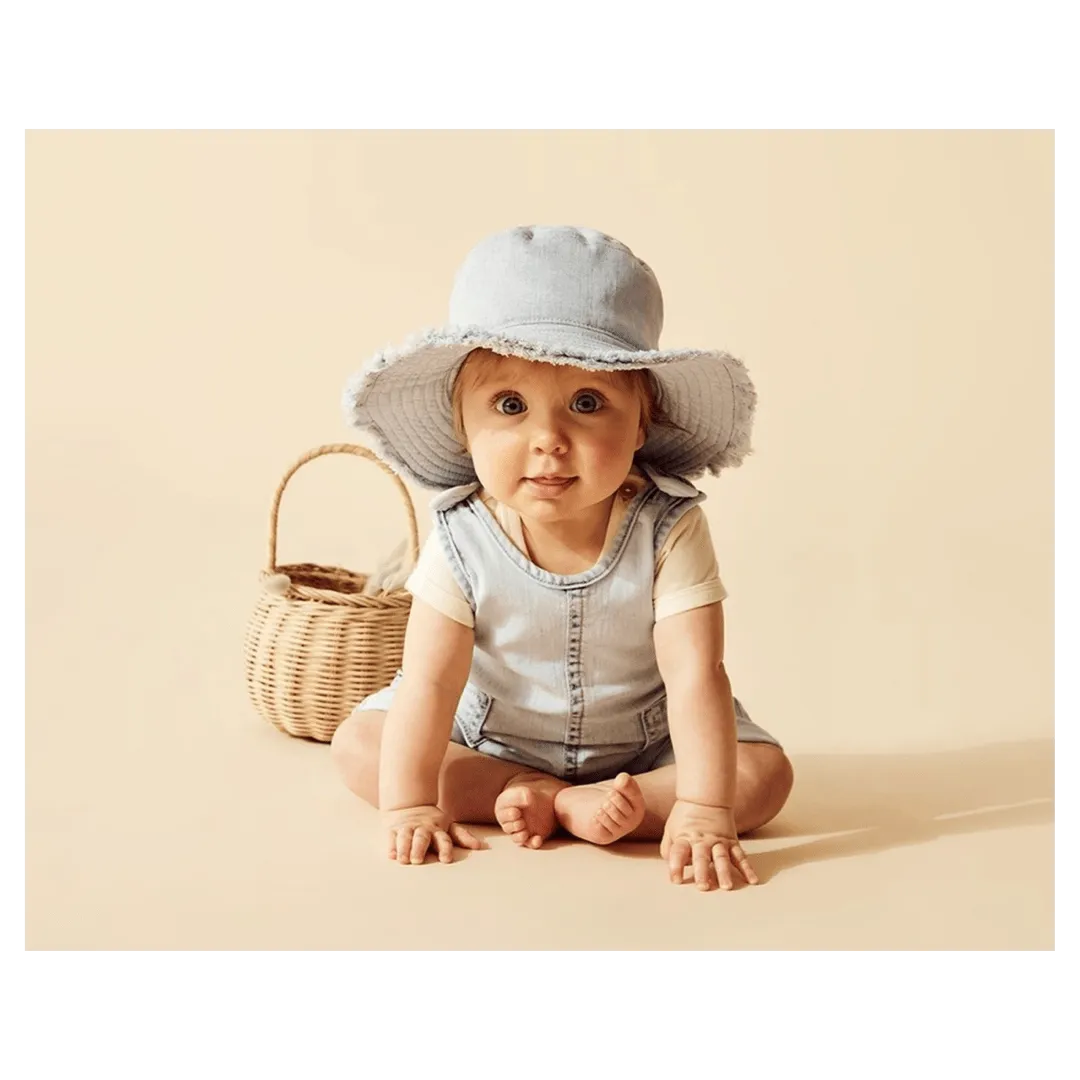 Denim Sun Hat - Denim
