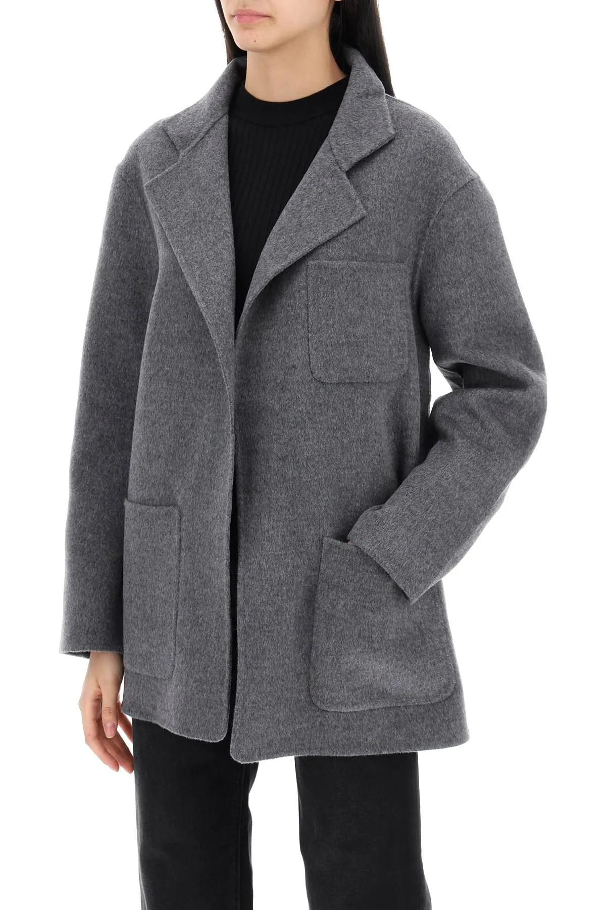 double-faced wool jacket