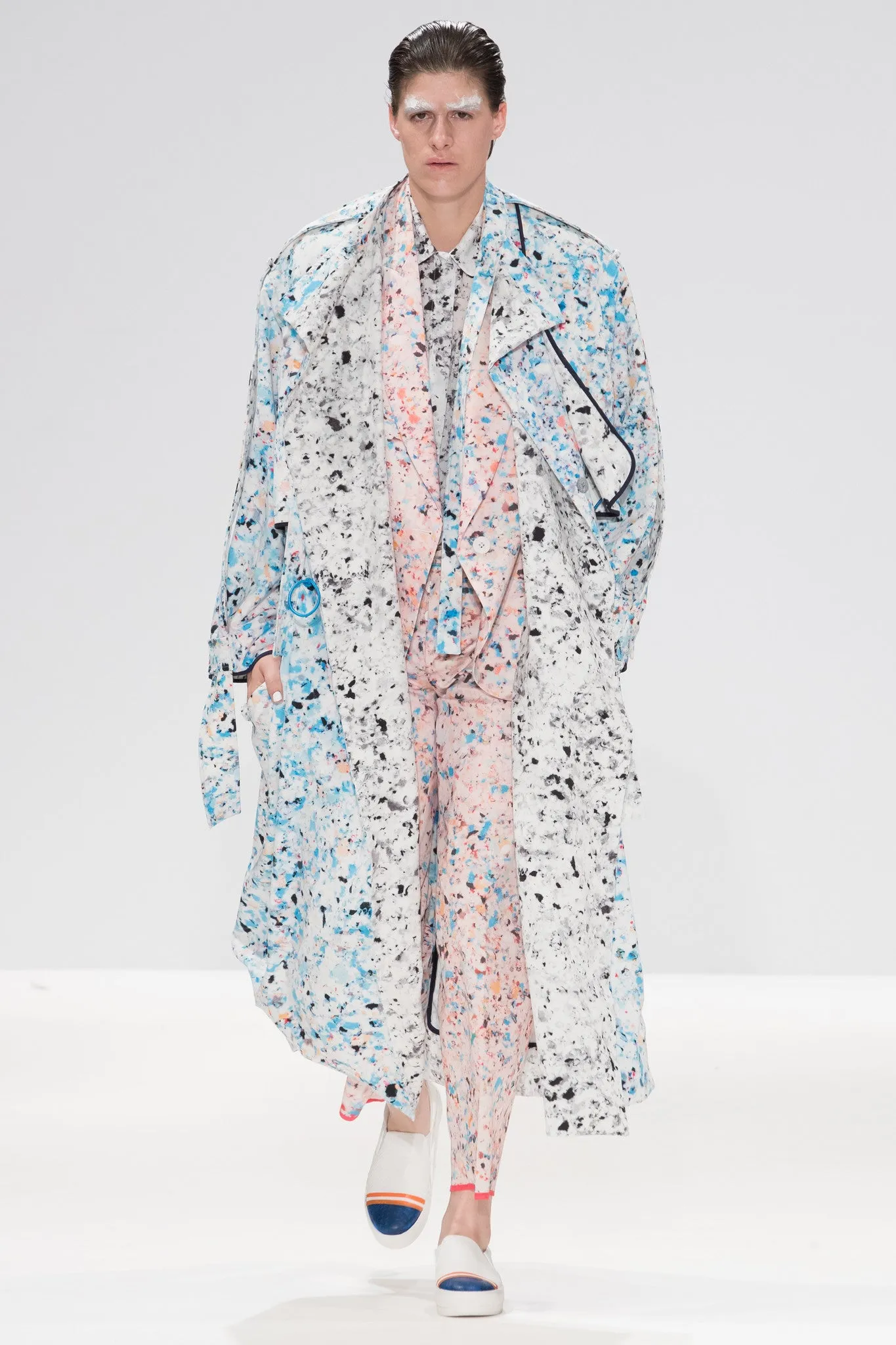 Foam Print "Blake" Trousers