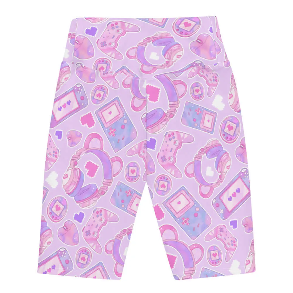 Gamer Girl Biker Shorts