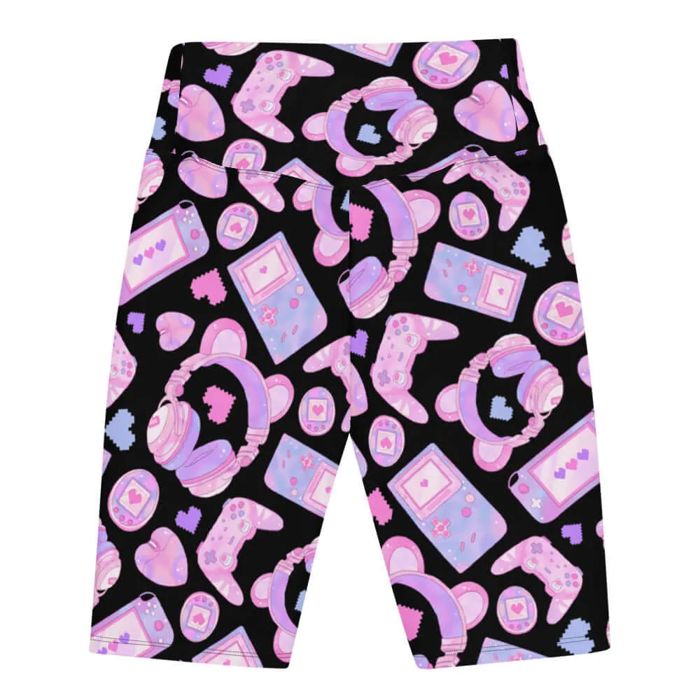 Gamer Girl Biker Shorts