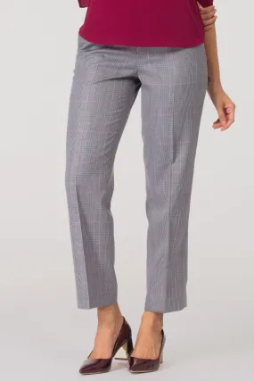 Glen Plaid Comfort Fit Trousers