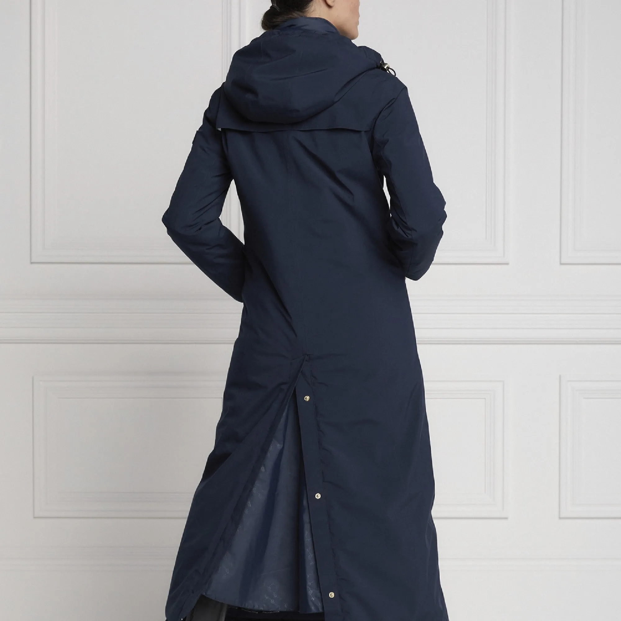 Holland Cooper Longline Training Coat - Ink Navy