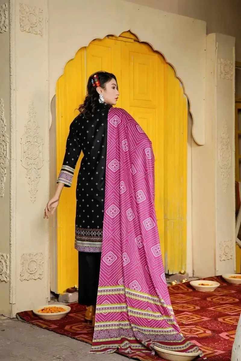 IshDeena Cotton Cambric Pakistani Salwar Kameez Women Dresses - Kapaas Collection