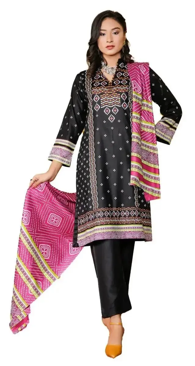 IshDeena Cotton Cambric Pakistani Salwar Kameez Women Dresses - Kapaas Collection