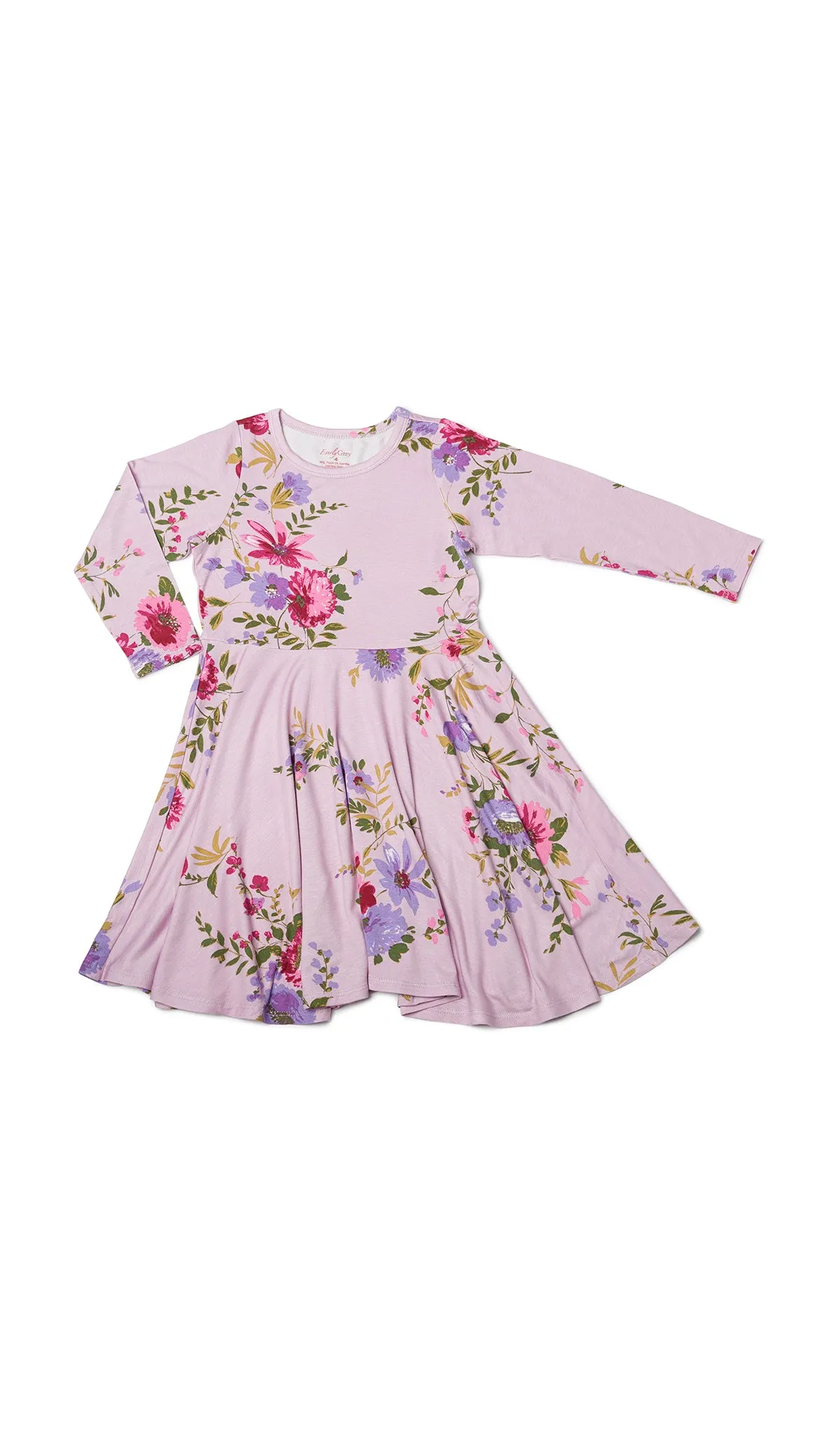 Kendyl Kids Twirly Dress - Dusty Rose