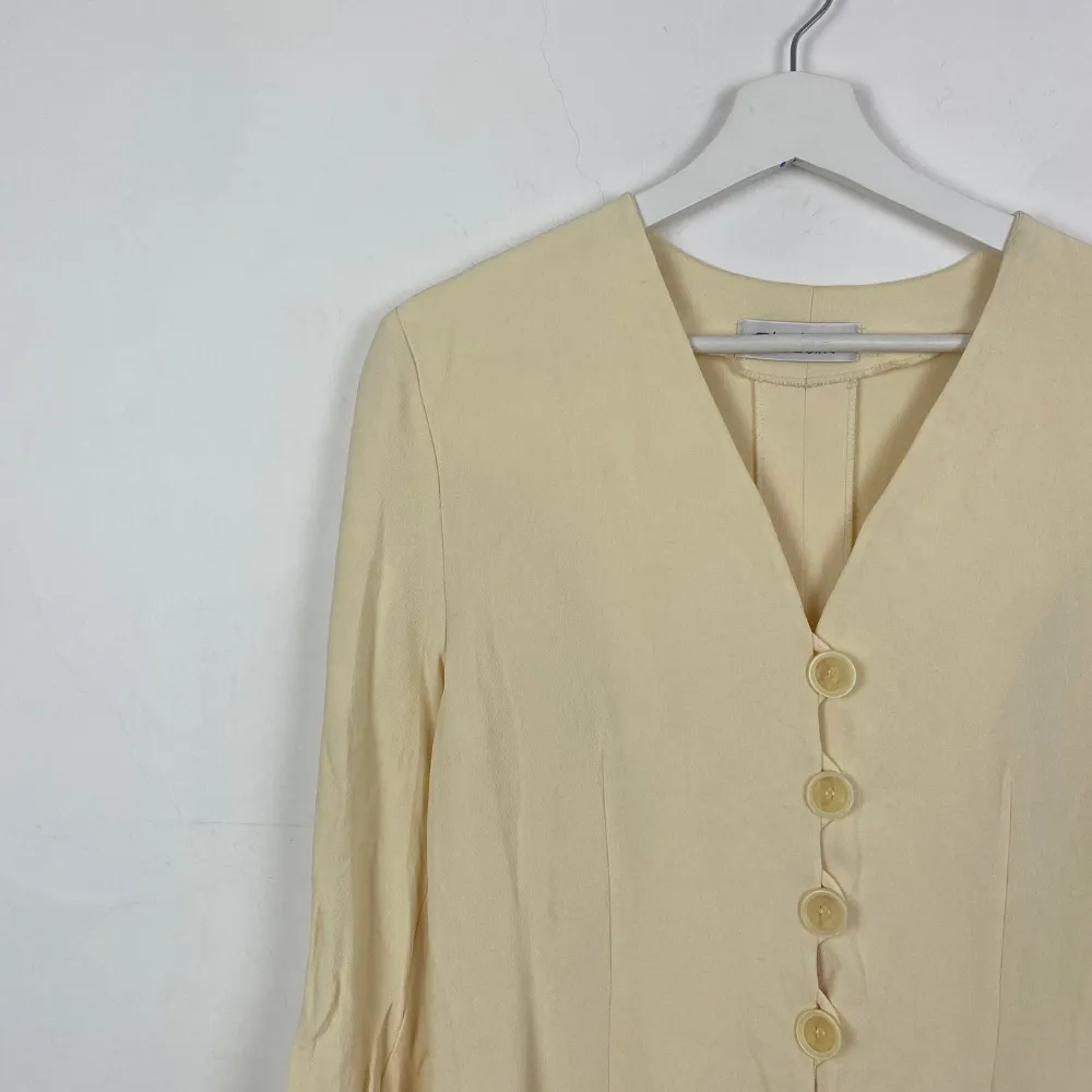 Longline Cream Blouse - XS