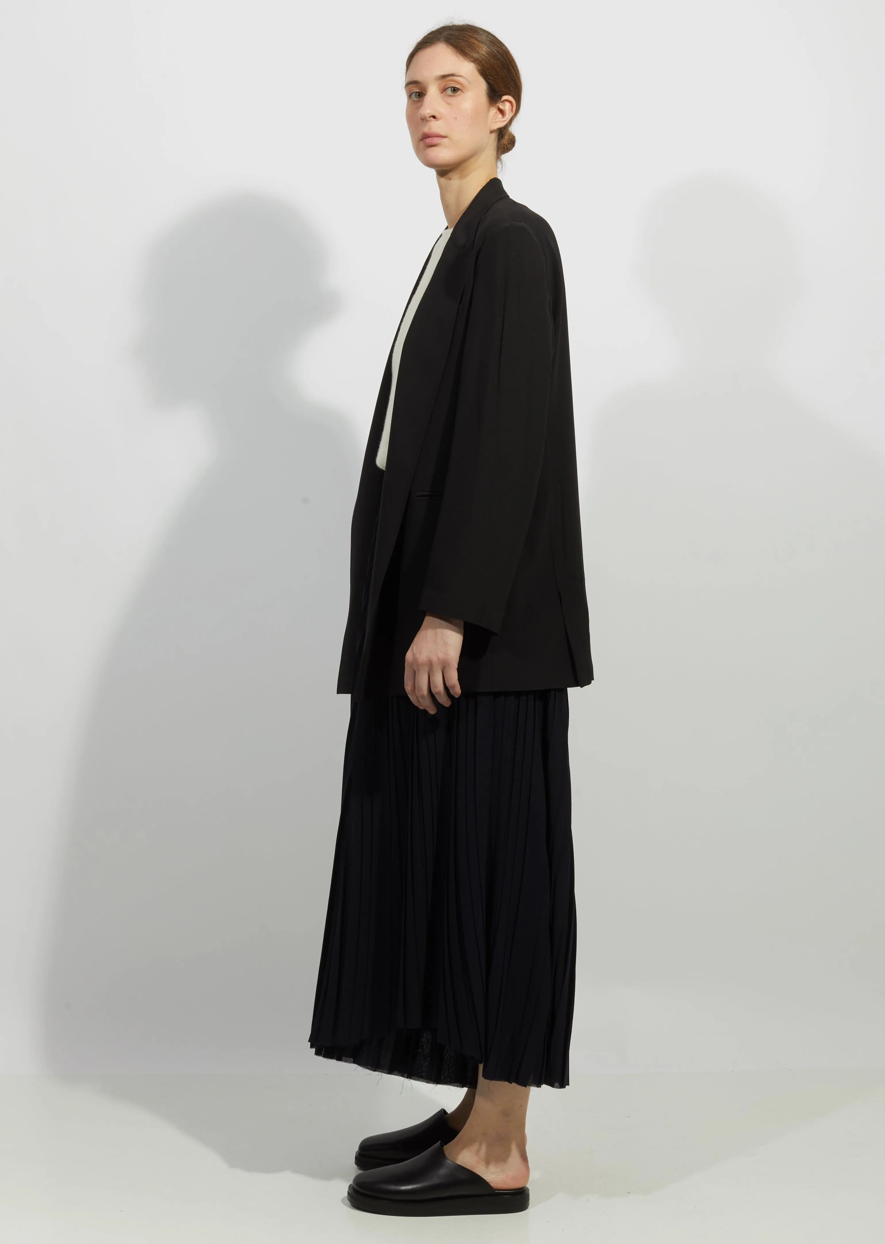 Loose Silk Jacket