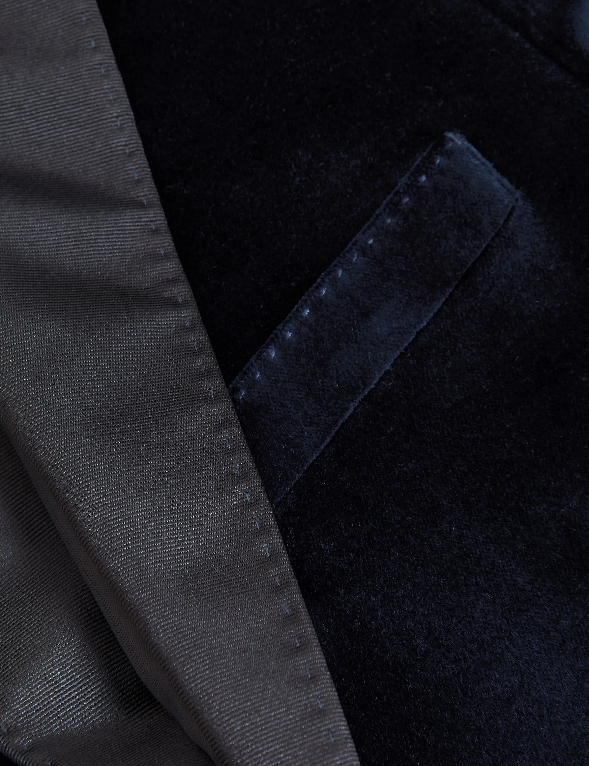 Marks & Spencer Relaxed Jacket with Gathered Sleeves, Navy