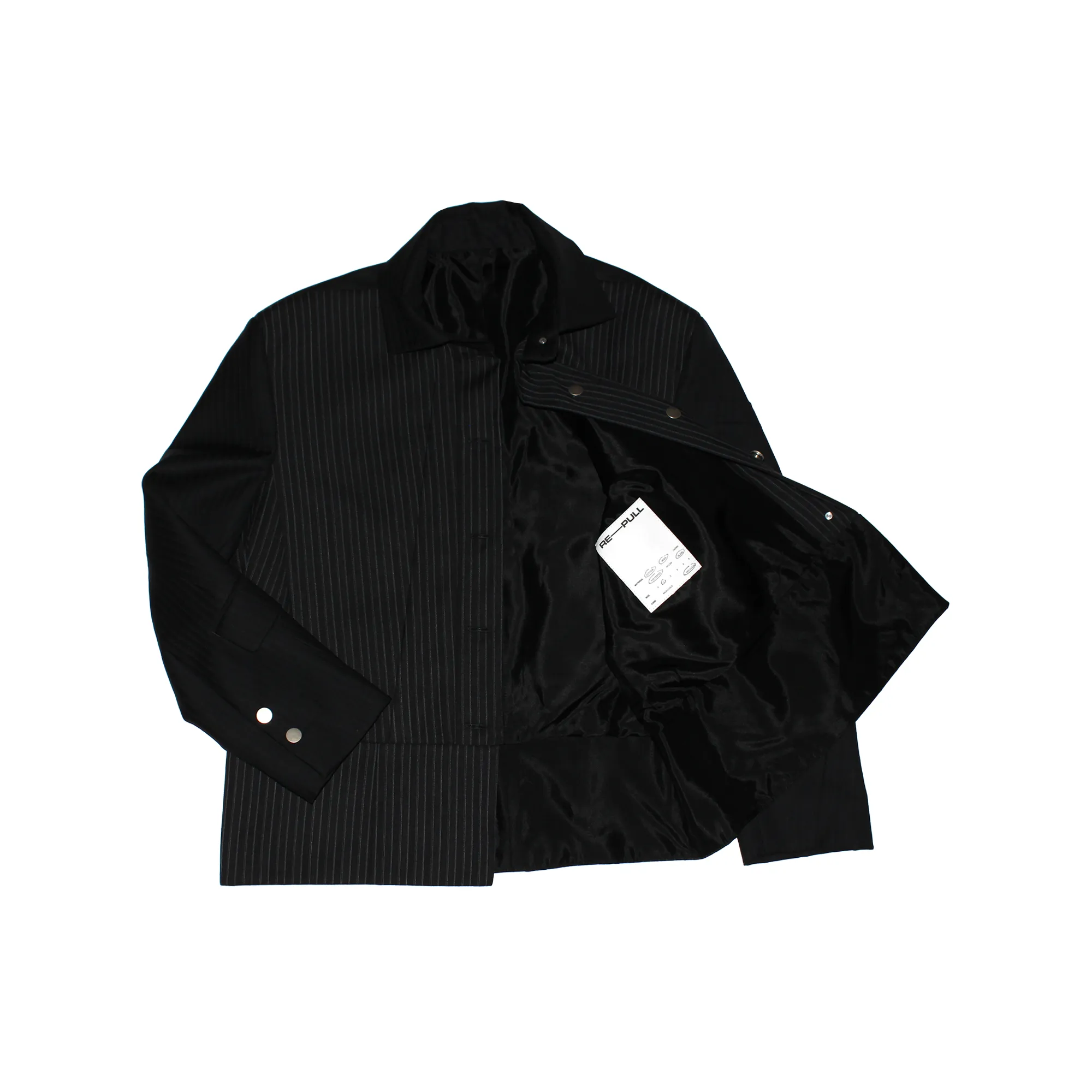 Pinstripe Vanta Modular Blazer - Size 1