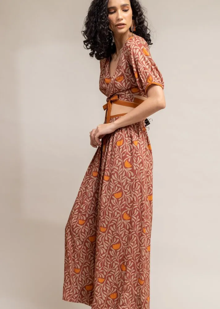 Rehno Printed Trousers