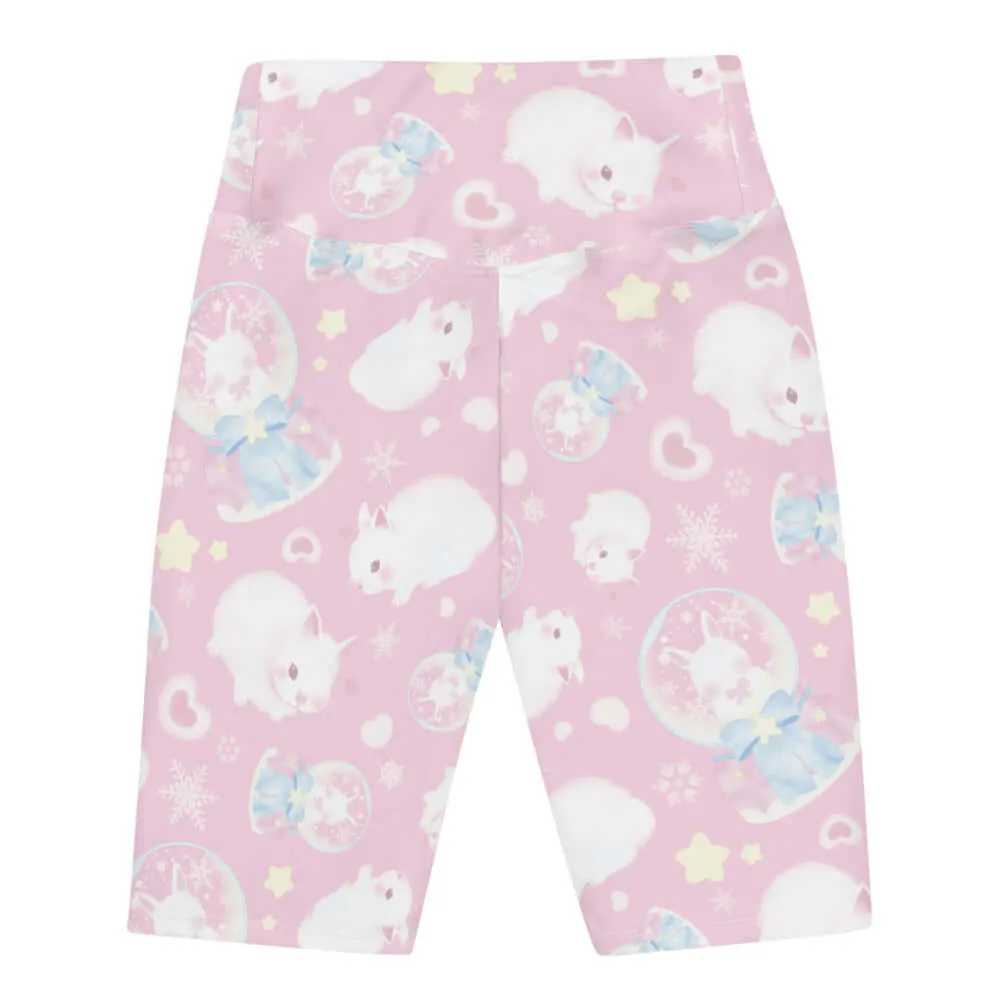 Snow Bunny Biker Shorts