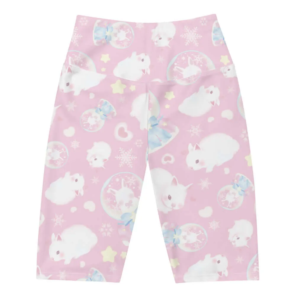 Snow Bunny Biker Shorts