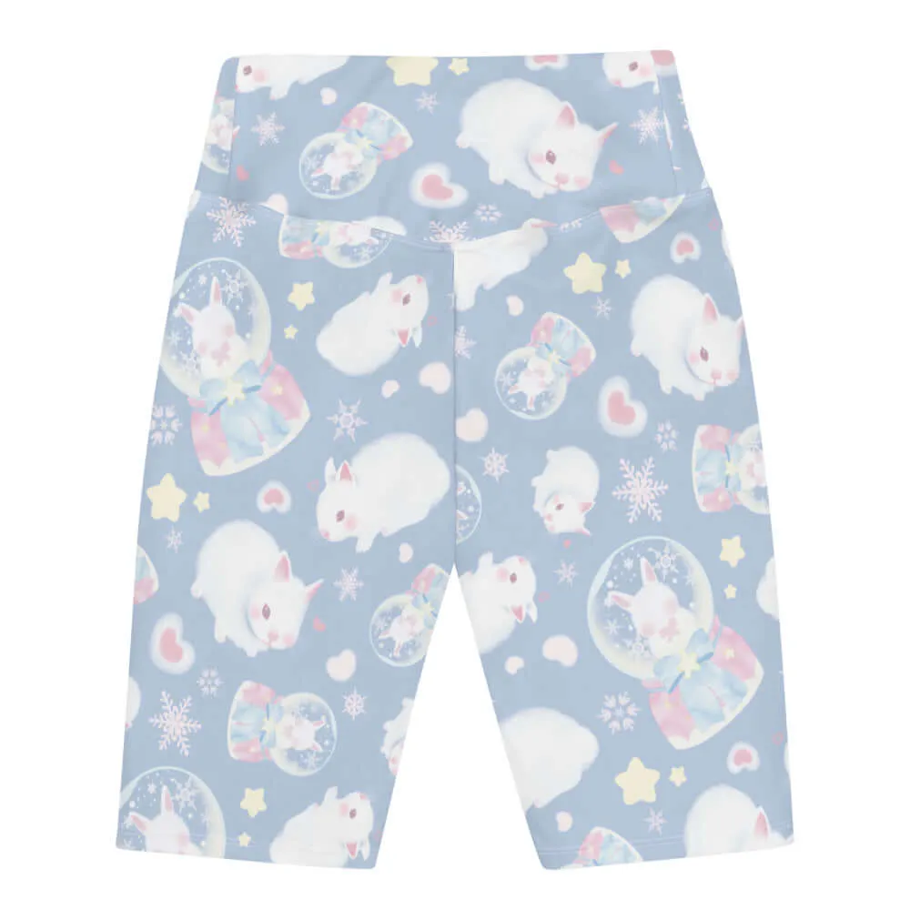 Snow Bunny Biker Shorts