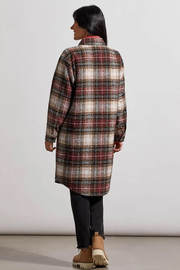 Tribal Longline Boucle Shacket
