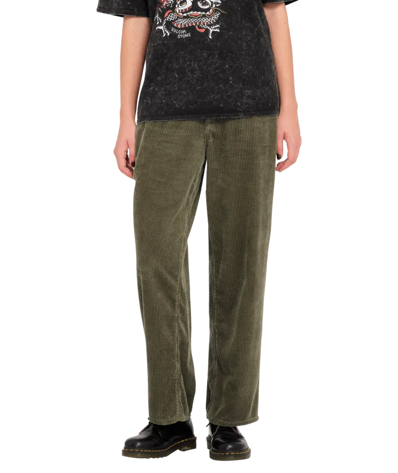 Weellow Cord Trousers in Wintermoss