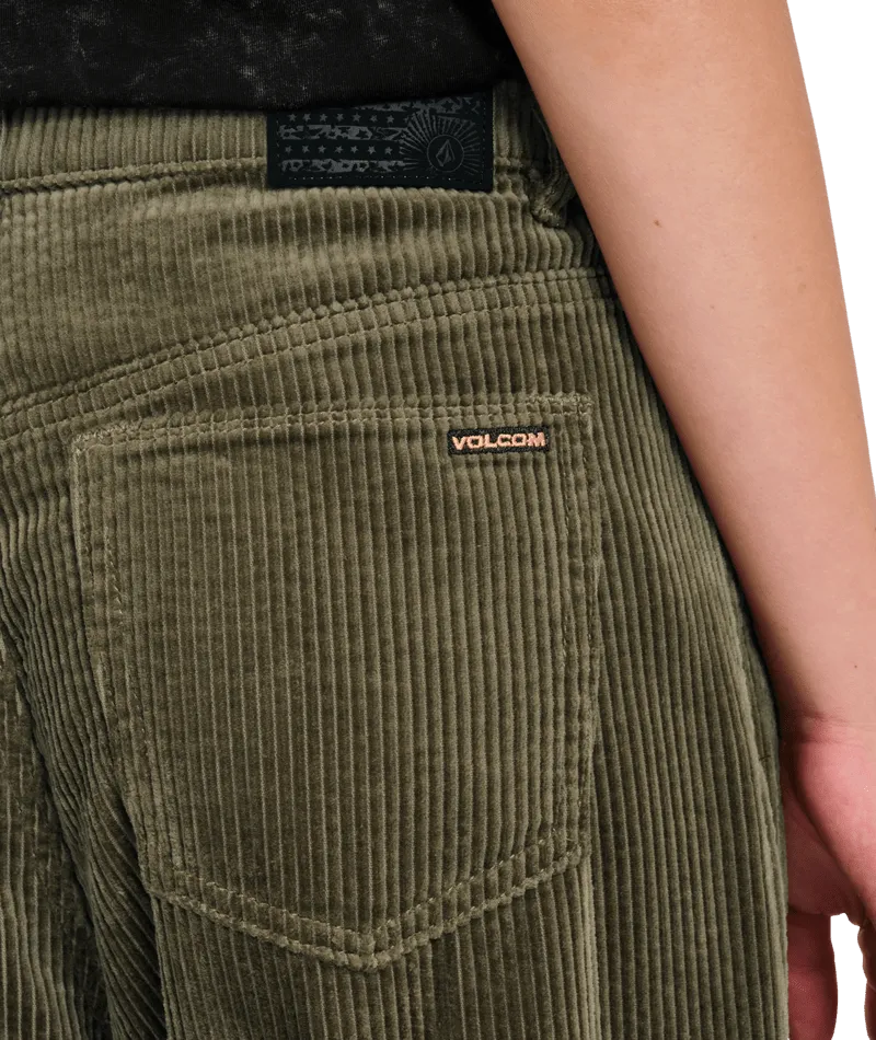 Weellow Cord Trousers in Wintermoss