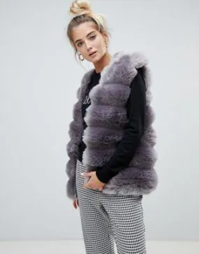 Willow & Paige faux fur vest
